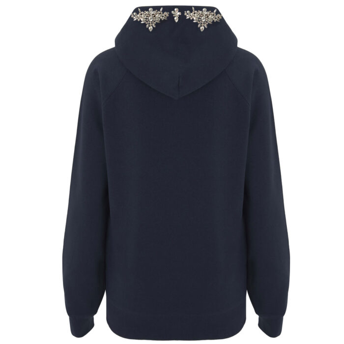 The Luxe Hoodie Navy – Bild 3