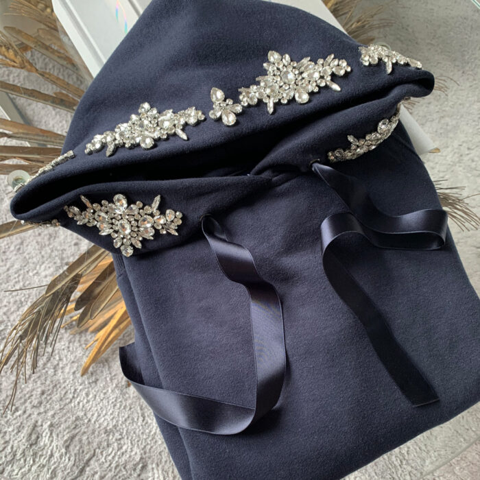 The Luxe Hoodie Navy – Bild 9
