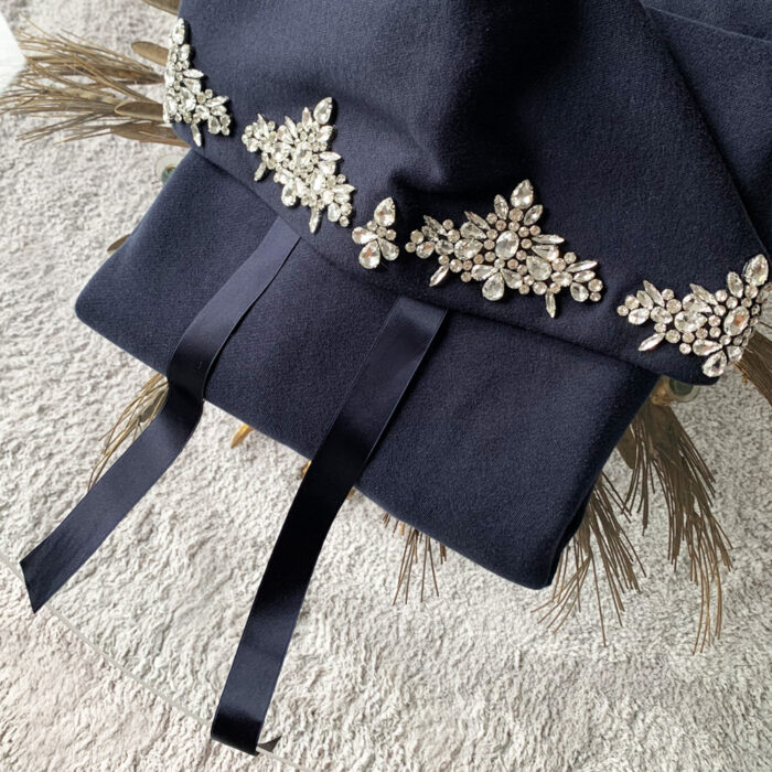 The Luxe Hoodie Navy – Bild 10