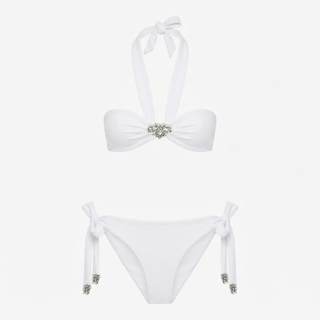 The Luxe Bikini One Weiss – Bild 2