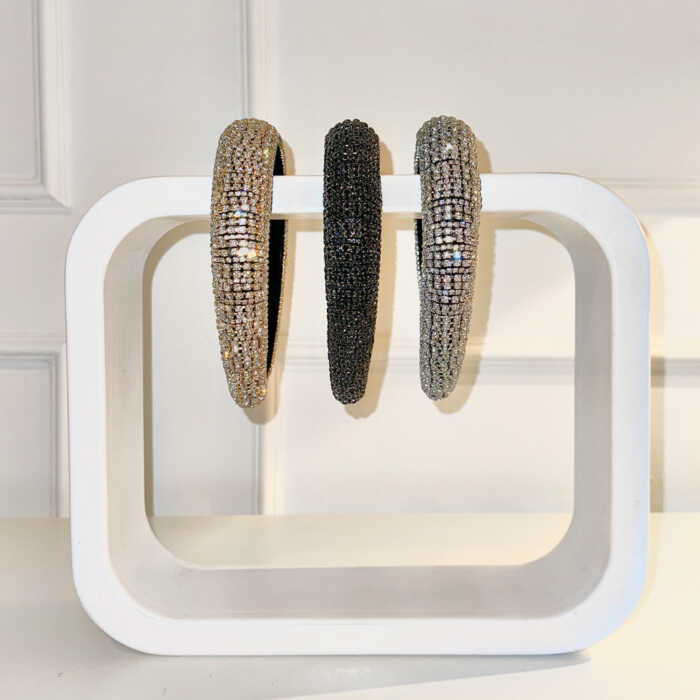 The Crystal Haarreif Schwarz – Bild 3