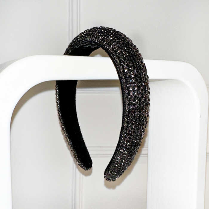 The Crystal Haarreif Schwarz