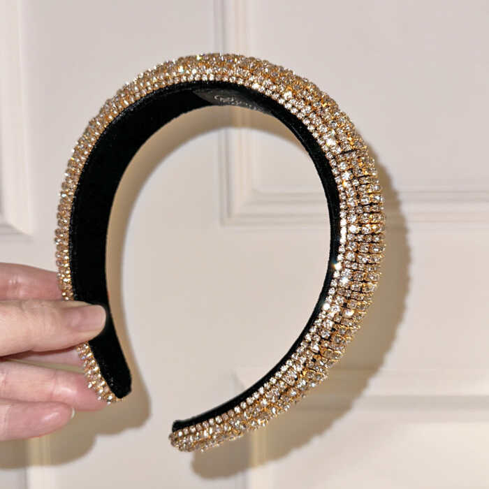 The Crystal Haarreif Gold – Bild 3