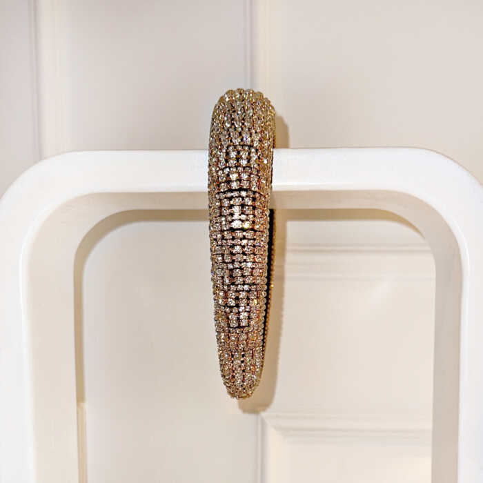 The Crystal Haarreif Gold – Bild 2