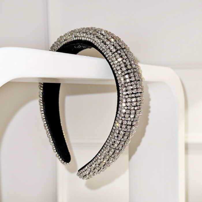 The Crystal Haarreif Silber
