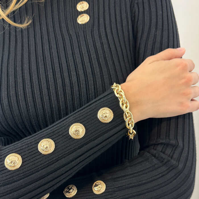 The Black Gold Jerseydress – Bild 5