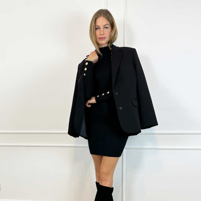 The Black Gold Jerseydress – Bild 4