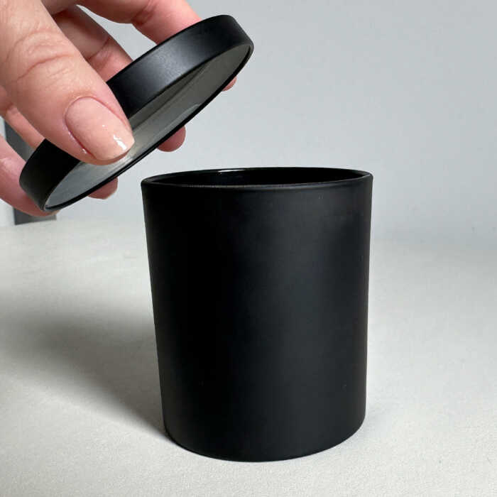 The Luxe Candle Glass Black - Image 5