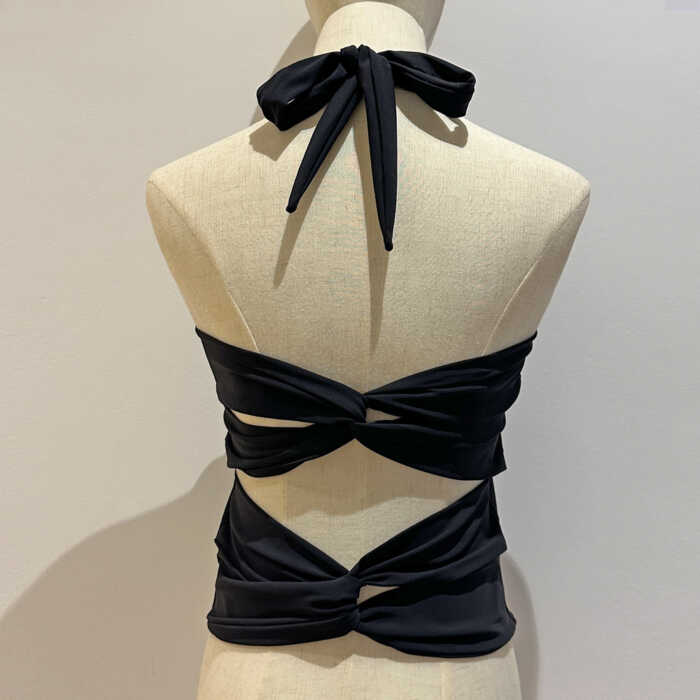 The Twisted Tanktop Black - Image 2
